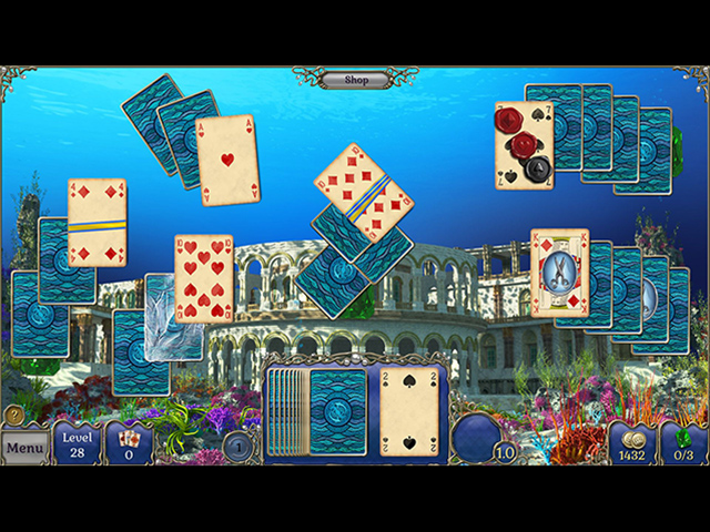 Jewel Match Solitaire: Atlantis 2 Collector's Edition