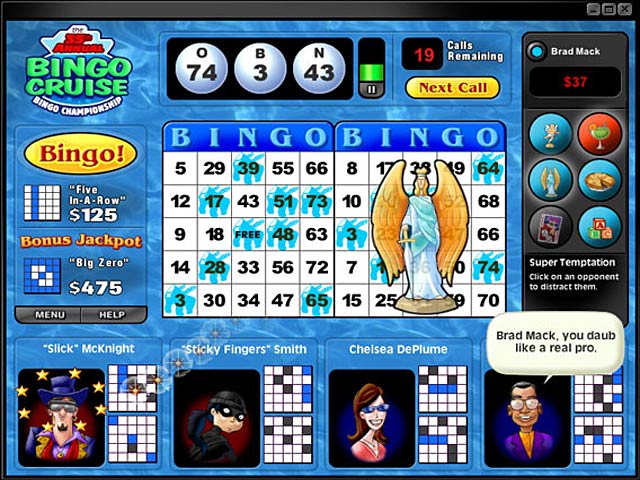 Saints and Sinners Bingo