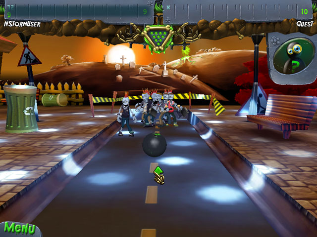 Zombie Bowl-O-Rama